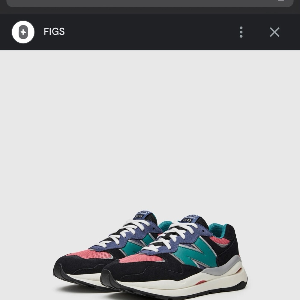FIGS 5740 x New Balance cactus and desert rose